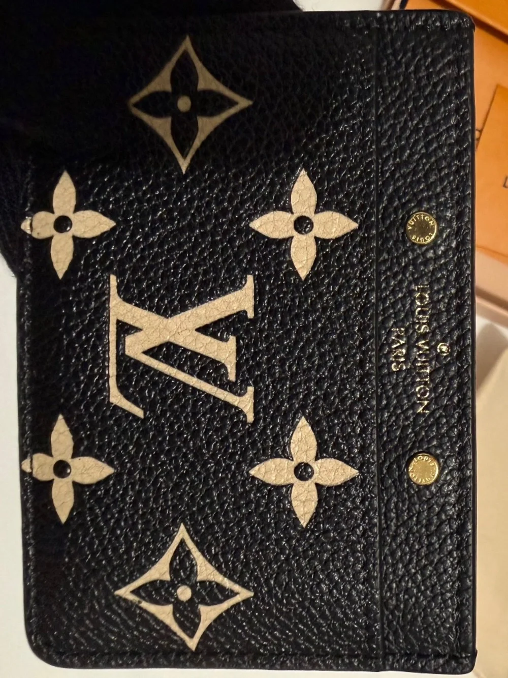 Louis Vuitton Bicolor Monogram Empreinte Card Holder